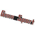 1965 Buick Skylark/GS/Regal/GN TRUNKLID EMBLEM 'GRAN SPORT' GM 4545590 | EM6535S