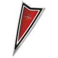 1977 Pontiac Firebird/TransAm FRONT BUMPER CREST RED ARROW GM 499724 | EM7565F
