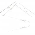 1964 Chevrolet Nova/Chevy II SS BODY PEAK MOLDINGS - 6 PIECE SET | XP4845N