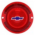 1963 Chevrolet Impala/Caprice/Bel Air TAIL LIGHT LENS WITHOUT TRIM (BLUEDOT BOWTIE) - EA* | XL5240P