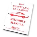 1967 Chevrolet Chevelle/Malibu CHEVELLE ASSEMBLY MANUAL | BK1048V
