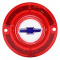 1962 Chevrolet Impala/Caprice/Bel Air BACKUP LIGHT LENS (BLUEDOT BOWTIE) - EA* | XL5245P