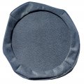 1977 Chevrolet Monte Carlo SPARE TIRE COVER (WHITE HERRINGBONE) 15