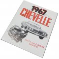 1967 Chevrolet Chevelle/Malibu FACTS & FEATURE MANUAL | MP0093