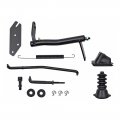 1976 Pontiac Firebird/TransAm CLUTCH LINKAGE KIT (KIT INCLUDES UPPER PUSH ROD, UPPER ROD BOOT, 3 ROD CLIPS, FRAME SIDE BRACKET, BLOCK SIDE STUD, FRAME SIDE BALL STUD, 2 BELL CRANK FELTS, LOWER PUSH ROD, RETURN SPRING, CLUTCH FORK TO BELL HOUSING RUBBER BOOT AND BELL CRANK ASSEMBLY) | MT4696F