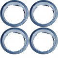 1975 Pontiac GTO/LeMans/Tempest TRIM RING FOR VINTAGE STYLE HURST WHEELS SET (NEW 14 X 6) - SET OF 4 (THIS PRODUCT IS NOT MANUFACTURED BY, OR AFFILIATED WITH, HURST PERFORMANCE, INC. OR HURST SPINNERS) | WT6002Z
