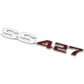 1971 Chevrolet El Camino SS427 EXTERIOR EMBLEM (SS IS WHITE & 427 IS RED) - EA | EM5030C