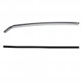 1966 Buick Skylark/GS/Regal/GN QUARTER VERTICAL WINDOW CHROME (INCLUDES RUBBER CHANNEL INSERT) - RH | XP4860Z