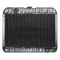 1963 Chevrolet Nova/Chevy II 4 CORE RADIATOR, 250 HP, WITH RECESSED BRACKETS AND LH INLET (AUTOMATIC TRANS) 10786 AND | CS5028N