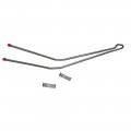 1969 Pontiac Firebird/TransAm POWER STEERING COOLING LINE WITH 2 BRACKETS - ORIGINAL MATERIAL | ST6139F