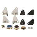 1969 Pontiac Firebird/TransAm DOOR GLASS MOUNTING PLATE & HARDWARE KIT | GL6221F