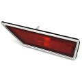 1972 Oldsmobile Cutlass/442/F85 REAR QUARTER PANEL SIDE MARKER LENS WITH BEZEL (RED) - RH | XL5156T