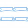 1964 Chevrolet Chevelle/Malibu TAIL LAMP LENS GASKETS - SET OF 4 MADE IN THE USA | XL5543V