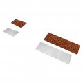 1972 Chevrolet Monte Carlo BURLWOOD CONSOLE INSERT KIT (4-SPEED) | CP1351M