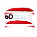 1967 Chevrolet Impala/Caprice/Bel Air REAR FENDER SKIRTS WITH MOLDINGS - PR | BP5783P