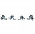 1961 Chevrolet Impala/Caprice/Bel Air REAR FENDER SKIRT CLIPS - SET OF 4 | BP5785P