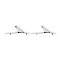 1961 Chevrolet Impala/Caprice/Bel Air FENDER TOP ORNAMENTS (CHROME) - PR | EM5874P