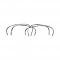 1969 Chevrolet Impala/Caprice/Bel Air WHEEL WELL MOLDINGS - SET OF 4 | XP6195P