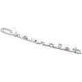 1959 Chevrolet Impala/Caprice/Bel Air IMPALA HOOD EMBLEM SCRIPT 