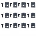 1975 Chevrolet Nova/Chevy II ROCKER PANEL MOLDING CLIP KIT - INCLUDES 12 CLIPS & 12 SCREWS (2 KITS REQUIRED PER CAR) GM 3886638 | XP6034Z