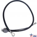 1970 Chevrolet Monte Carlo S BATTERY CABLE, NEGATIVE, V8 350 CI | 14665