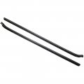 1973 Chevrolet Monte Carlo OUTER WINDOWFELT KIT OEM 2 PIECE - OEM OUTER DOOR WINDOW FELTS. THEY SIT OUTSIDE OF THE DOOR GLASS AND SQUEEZE AGAINST THE GLASS. THEY COME WITH THE STAINLESS BEAD | WS2448M