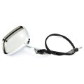1969 Pontiac GTO/LeMans/Tempest OUTSIDE TRIPLE CHROME PLATED REMOTE MIRROR (INCLUDES MIRROR, CABLE & KNOB) - LH | XP6803Z
