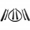 1971 Pontiac GTO/LeMans/Tempest CONVERTIBLE TOP WEATHERSTRIP KIT WITH HEADER SEAL 7 PIECE KIT | WS4428A