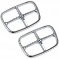 1972 Pontiac Firebird/TransAm PARK LAMP CHROME BEZEL SHOW QUALITY CHROME DIECAST - PR | XL6655F