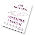 1968 Buick Skylark/GS/Regal/GN FACTORY ASSEMBLY MANUAL | BK5607S