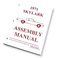 1971 Buick Skylark/GS/Regal/GN FACTORY ASSEMBLY MANUAL | BK5610S