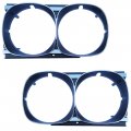 1969 Pontiac GTO/LeMans/Tempest NEW HEADLAMP NON HIDEAWAY BEZELS - PR | GH6849G