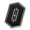 1976 Oldsmobile Cutlass/442/F85 ROOF PANEL ROCKET EMBLEM (BLACK) - EA | EM8428T