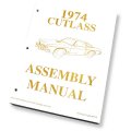 1974 Oldsmobile Cutlass/442/F85 ASSEMBLY MANUAL CUTLASS | BK8435T
