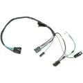 1976 Pontiac Firebird/TransAm AIR CONDITIONING CONTROL HARNESS, UNDER DASH BLOWER SWITCH SECTION, UP TO 1976 1/2 (NOTE: HAS A 5 CAVITY CONNECTOR WITH 6 WIRES AT BLOWER SWITCH) | FB03746