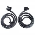 1967 Chevrolet Chevelle/Malibu DOOR WEATHERSTRIPS WITH CLIPS, 4 DOOR HARDTOP, FRONT DOORS - PR | WS8537Z