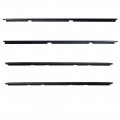 1984 Chevrolet El Camino WINDOWFELT KIT (4 PIECE) - OEM REPLACEMENTS WITH FACTORY CHROME OUTER BEAD. HARDWARE IS INCLUDED | WS5456Z