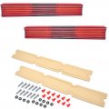 1964 Pontiac GTO/LeMans/Tempest TAIL LAMP LENS KIT (INCLUDES 2 TAIL LAMP LENSES, 1 SET OF GASKETS WITH HARDWARE) | XL9998G