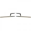 1967 Pontiac GTO/LeMans/Tempest DECKLID MOLDING KIT - INCLUDES THE CENTER TRUNK LID MOLDING AND RIGHT AND LEFT HAND SIDE TRUNK LID EXTENSION MOLDINGS. MADE OF STAINLESS STEEL | XP6396G