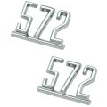 1965 Chevrolet El Camino EL CAMINO FENDER EMBLEMS 