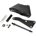 1971 Chevrolet Monte Carlo BIG BLOCK ALTERNATOR BRACKET SET - 9 PIECES (INCLUDES UPPER BRACKET, LOWER FRONT BRACKET, REAR SPACER & BRACE WITH LOGO & PIVOT STUD BOLT SET WITH HARDWARE) ORIGINAL FACTORY FINISH | EN9613C