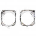 1968 Chevrolet El Camino HEADLAMP BEZEL (INNER & OUTER) - RH | GH9623V