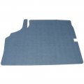 1971 Chevrolet Monte Carlo TRUNK MAT - FELT -FOAM AQUA/BLACK HERRINGBONE | TR2318M