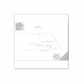 1965 Chevrolet Nova/Chevy II NOVA SS QUARTER PANEL EMBLEM TEMPLATE KIT | EM9867N