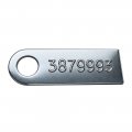 1966 Chevrolet Corvette MANUAL TRANSMISSION TAG (3879993) - FOR L78 EQUIPPED WITH AN M-22. THE PART NUMBER IS STAMPED FROM THE BACKSIDE; THE RAISED ID NUMBER ON THE FRONT READS 3879993 | MT6104Z
