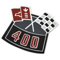 1983 Chevrolet Monte Carlo 400 CROSS FLAG AIR CLEANER DECAL (DC0581) | DC1934C