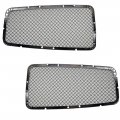 1971 Pontiac GTO/LeMans/Tempest GRILLES - CORRECT GRILLE WITH HONEYCOMB DIAMOND PATTERN MESH. THESE HAVE A BEAUTIFUL CHROME FINISH AND ARE SOLD IN PAIRS. YOU CAN ALSO USE THESE ON 1972 MODELS IF YOU WANT THE WIRE MESH STYLE | GH10235G