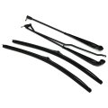 1975 Pontiac Firebird/TransAm WIPER ARM KIT WITH CONCEALED WIPERS INCLUDES ARMS & BLADES (BLACK) - EA | WW10488F