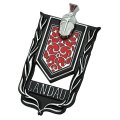 1975 Chevrolet Monte Carlo SAIL PANEL EMBLEM FOR CAR WITH TOP- ADHESIVE BACKED ('LANDAU' SHIELD EMBLEM) - EA | EM10510M