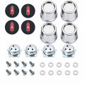 Oldsmobile Cutlass/442/F85 SSI CENTER CAP SET INCLUDES 4 CAPS, 4 ROCKET EMBLEMS, AND 4 RETAINERS, CORRECT DEEP STYLE CENTER FOR EMBLEM - SET | WT10514T